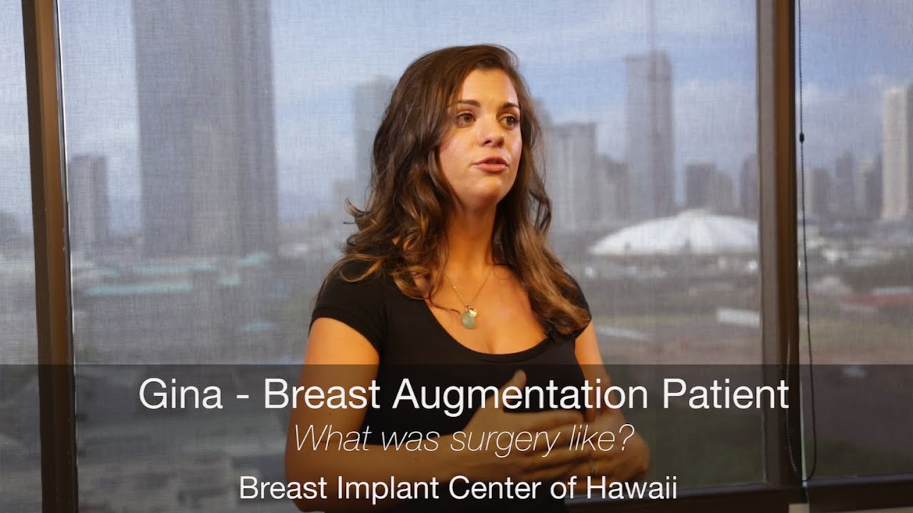 Breast Augmentation Hawaii - What Was Surgery Like? Video Review: Dr. Schlesinger - Breast Implant Center of Hawaii