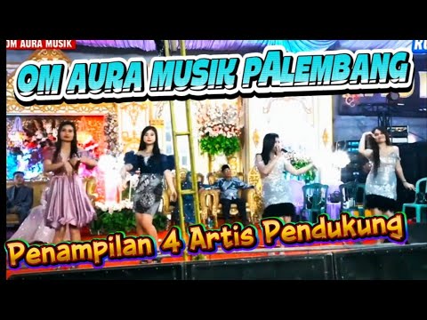Lagu Lagu Terbaik,, Dari 4 Biduan OM AURA Musik Palembang. Desa Muara Megang.