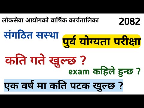 पुर्व योग्यता परीक्षा | exam बारे सम्पुर्ण जानकारी | loksewa vacancy 2082 | gk iq loksewa plus