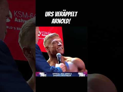 Urs macht Arnold nach! 😂😳 #urs #motivation #lustig