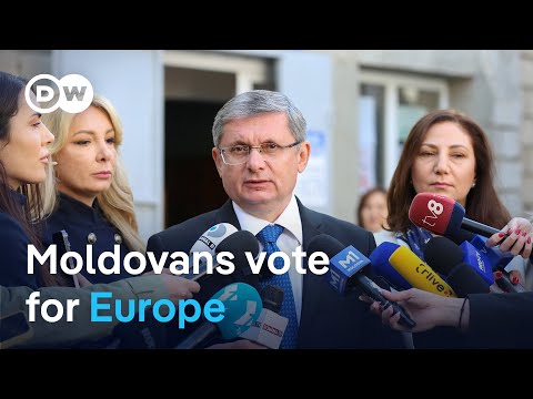 YouTube video thumbnail: Pro-EU PAS Wins Outright Majority in Moldova Amid Reports of Russian Interference