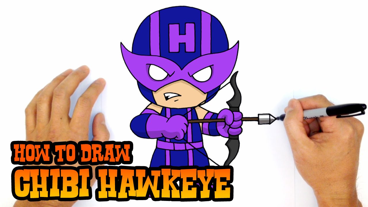 #1 How to Draw Hawkeye - The Avengers