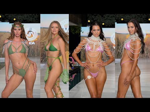 [4k60] 2024Vaida part.2 | 2024 Miami Swim Week D.C | Vertical slow motion