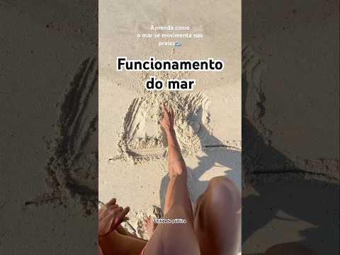 Praino? Veja como o mar se movimenta e formam as  correntes de retorno #praia #mar #salvavidas #fyp