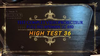 TEST COMPLET VIDEOPROJECTEUR FULL HD APEMAN LC650 HIGH TEST 36