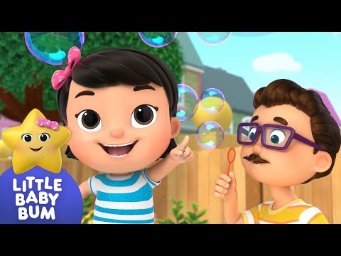 Aprendemos formas con burbujas 🫧| Canciones Infantiles🎵| Caricaturas para bebés | Little Baby Bum