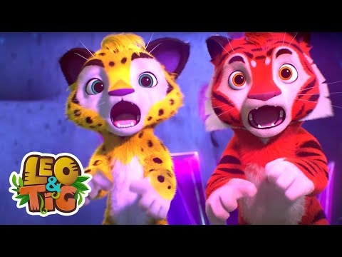 A Caverna Misteriosa | Desenhos infantil 🐯🦁 Leo & Tig