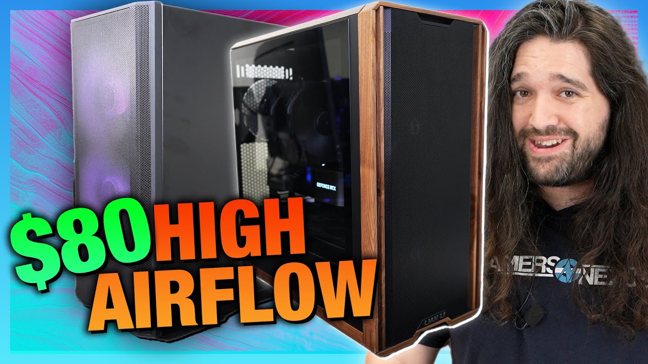 Lian Li's Brilliant Airflow Design: Lancool 207 Budget Case, 217 Wood, & Wireless RGB (ft. CEO)