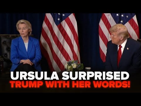 💥Ursula couldn’t hold back her words about the war! Trump did not expect such a reaction