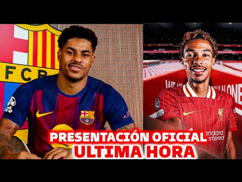 🚨PRESENTACIÓN OFIClAL DE RASHFORD - SE HACE OFICIAL FICHAJE HISTÒRICO 95 MILLONES
