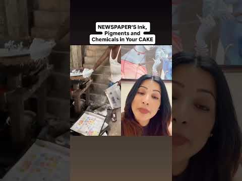 Unhygienic cake which can make you sick 🤢