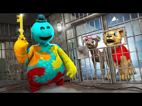 ESCAPING DOEY THE DOUGHMAN PRISON... (*Gmod Sandbox*)