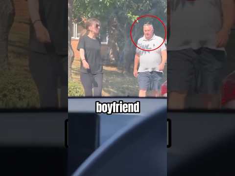 Karen Calls Boyfriend on driver and he defends the driver instead... #shorts