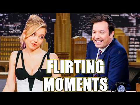 Actresses Uncontrollable Flirting With Talk Show Hosts