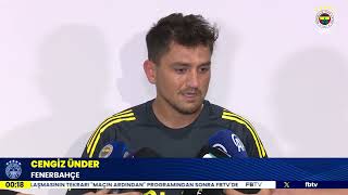 Oyuncularımız Cengiz Ünder ve Sebastian Szymanski'nin açıklamaları | Fenerbahçe 4-0 Al-Ittihad Club