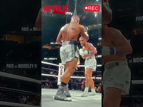 fan clip! Jake Paul vs Mike Tyson Full Fight Highlights | Netflix Knockout(2024) #boxing