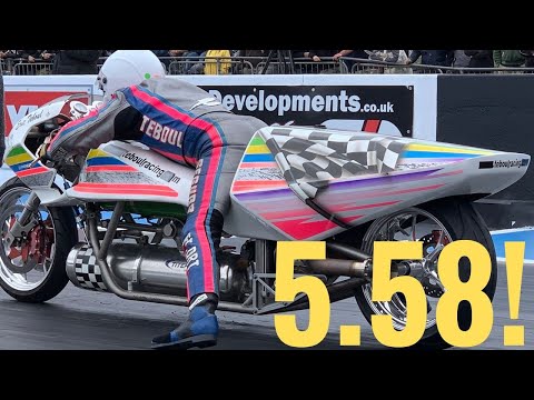 ROCKET POWERED MOTORCYCLE BREAKS WORLD RECORD!