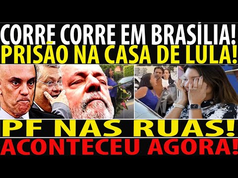 B0MBA NESSE DOMINGÃO! PRISÃO ACONTECEU NA PORTA DA CASA DE LULA! PF NAS RUAS! MAGISTRADO FOI ALVO!