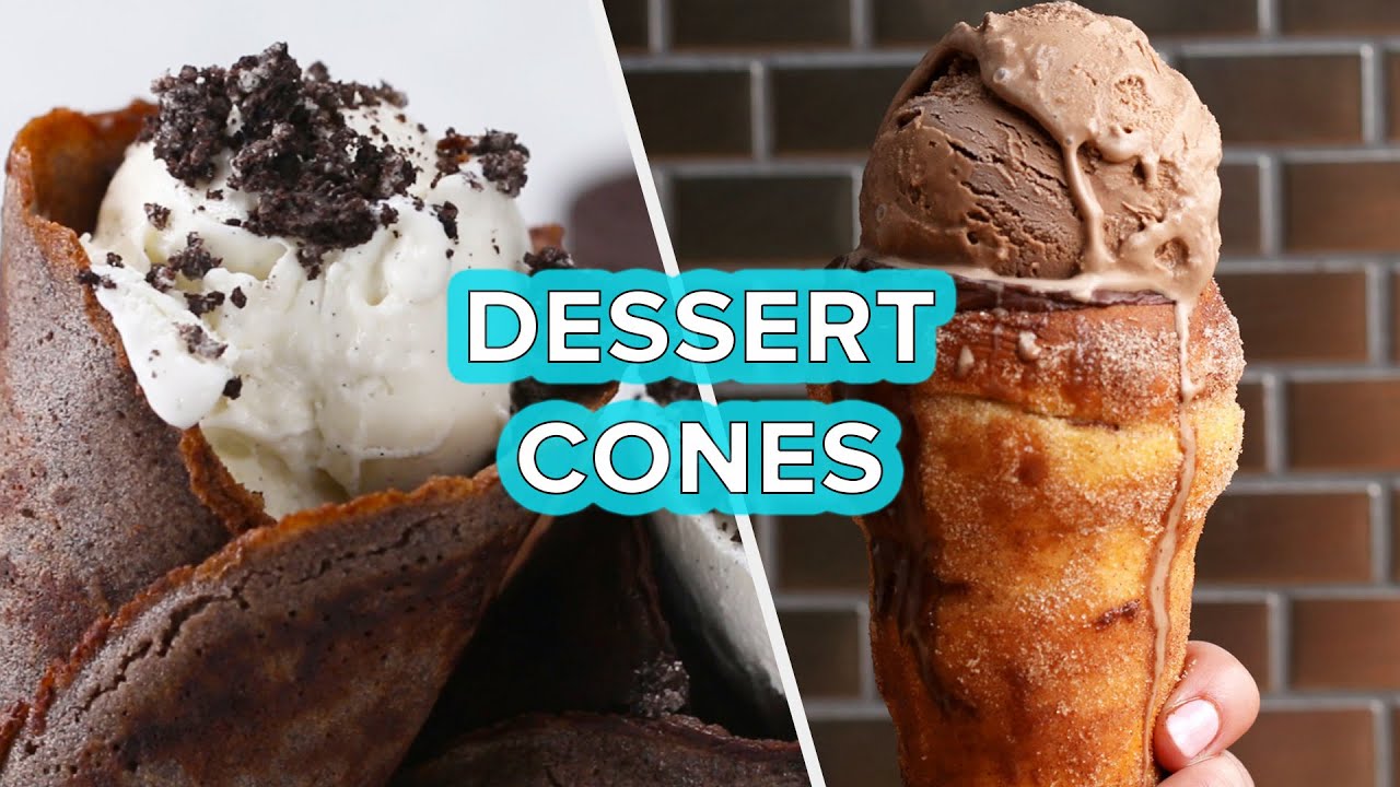 5 Dessert Cones To Satisfy Your Sweet Tooth