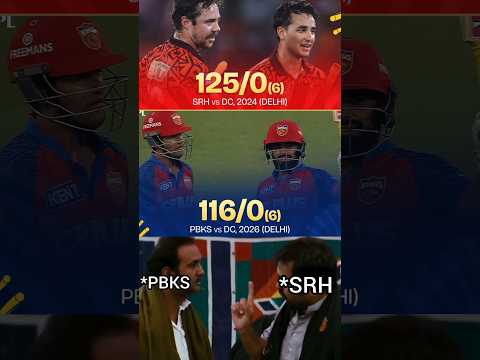 पावरप्ले का असली पावर! 💥#CricketStats #TravisHead #AbhishekSharma #PunjabKings #SRH #dc