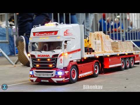 MINIATURE MAGIC: BEHOLD THE INCREDIBLE DETAIL OF THESE RC TRUCKS - MODELL LEBEN ERFURT 2023