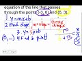 Graphing and Equation Forms