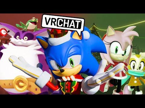 🎄❄️SONIC CLAUS CHECKING THE LIST ARC!  PART 3 FEAT TEAM ROSE! IN VR CHAT ❄️🎄