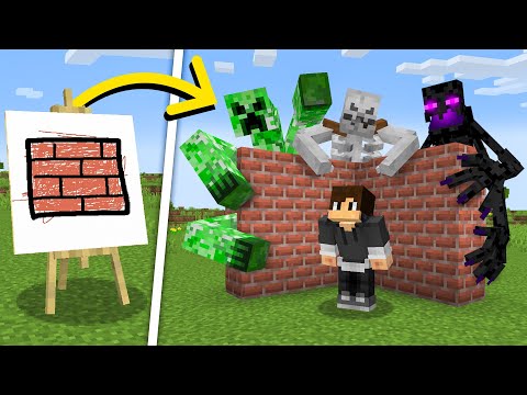 Minecraft Draw to Survive!