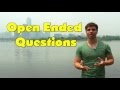 Broad Open-Ended Questions in Language Learning
