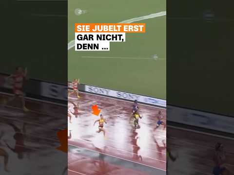 Sina Mayer, Rebekka Haase, Sophia Junk und Lückenkemper holen WM-Bronze! 🥹 | sportstudio | #shorts