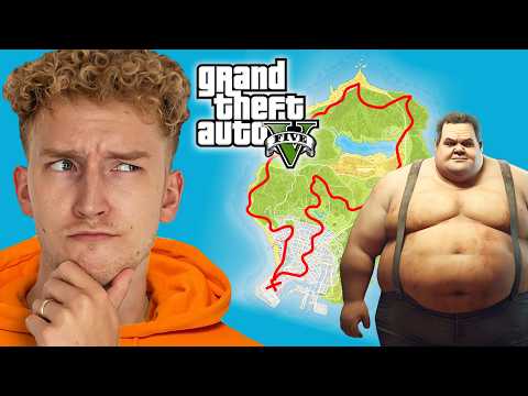 GTA V - DOOKOŁA MAPY jako NPC! 🍾🚯