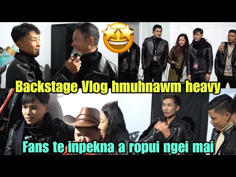 Icon Top 10 Concert Backstage Vlog🤩Hmuh phak loh ah boruak a lo HOT viau mai 🔥(Reaction)