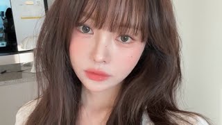 쿨톤핑크..모카무스..지겨운사람들.. 이번 여름 청초 내추럴 코랄 메이크업 어떠세요...?🍊🧡