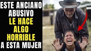 Un Anciano Encontró a una Mujer Tirada en el Suelo... No Te Imaginas lo que Hizo. ¡Fue Horrible!