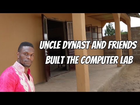 Sierra Leone Tour Vlog: Uncle Dynast And Friends Finished The Computer Lab.