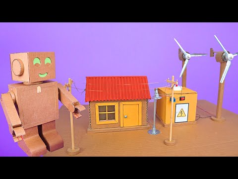 Make 2 Amazing Science Projects - Wind Power Generator Model