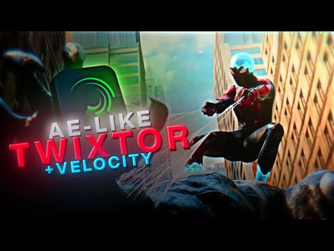 AE-Like smooth slow motion twixtor + velocity tutorial | Alight Motion - Capcut |