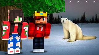 Sobrevivi Ao Ice Bear 2026 no Minecraft
