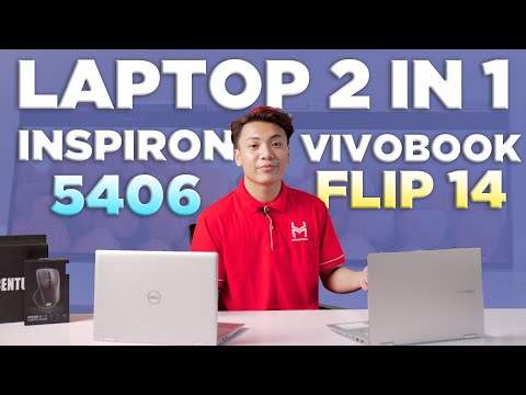 (VIETNAMESE) Dell Inspiron 5406 và Asus Vivobook Flip 14 - Laptop xoay 360 chỉ ~14tr - LaptopWorld
