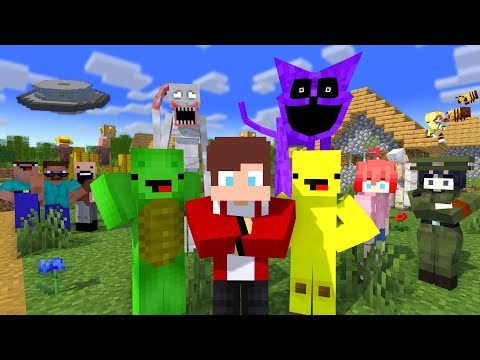 MAIZEN : JJ & Mikey Minecraft Animation - ALL EPISODE 2024