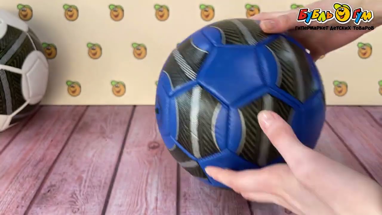 Мяч футбольный размер 5 в ассортименте - видео Мяч футбольный размер 5 в ассортименте - видео