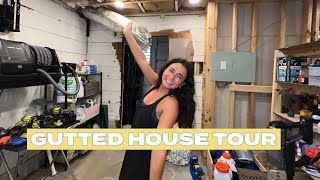 GUTTED HOME TOUR | HOUSE UPDATES 