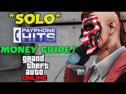 GTA 5 Online SOLO Payphone Hit Money Guide and Tutorial!