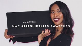 MAC PR BOX UNBOXING | SO MUCH FREE MAKEUP | 68 SWATCHES | Melanie Patterson
