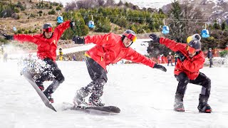 VIREI O REI DO SNOWBOARD 👑
