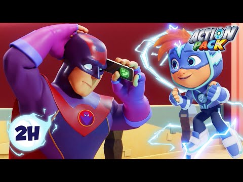 Crimson Cape Teamwork Troubles |  2H Compilation | Action Pack | Adventure Cartoon for Kids