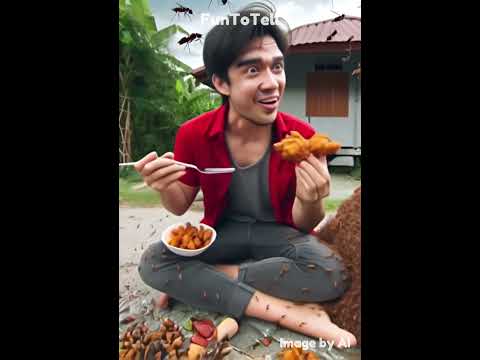 ชายหนุ่มซูเปอร์พลังสั่งมด