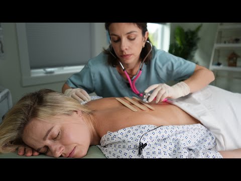 ASMR Relax Full Body Sensory Exam | Scalp, Neck, Back Assessment | Unintentional Style Real Person