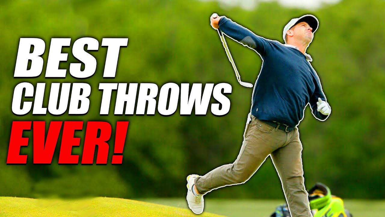 Top 10 Golf Club THROWS of All Time!￼