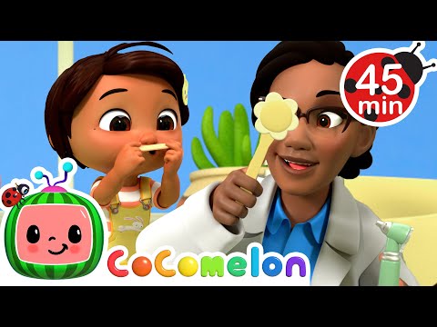 Nina's Doctor Check Up Song! 🩺 + More Nina's Familia 🎵 | CoComelon Nursery Rhymes & Kids Songs